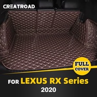 Auto Full Coverage Trunk Mat For LEXUS RX 2020 Anti-Dirty Leather Car Boot Cover Pad Cargo Liner Interior Protector Accessories
