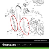 Rubber Tongue Tensioner KLX230 KLX230R KLX 230 KLX 230 R Original Kawasaki