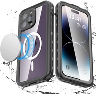 Ốp lưng chống nước cho iPhone 16 Pro Max chống tuyết chống bụi và chống sốc được chứng nhận IP68 bảo