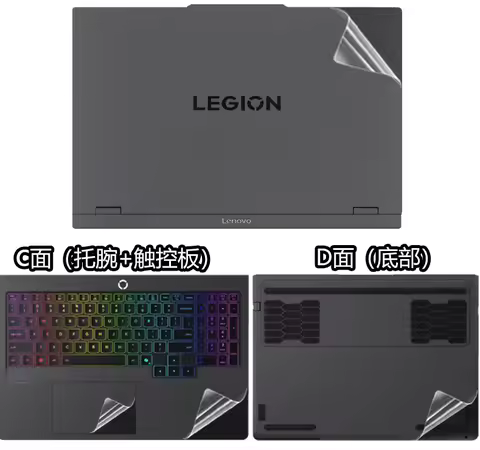 Pre Cut Sticker Skin Decal Vinyl Protective Cover For Lenovo Legion 5 Gen 10 15AKP10 15IAX10 、Legion
