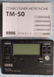KORG TM-50 綜合調音器節拍器