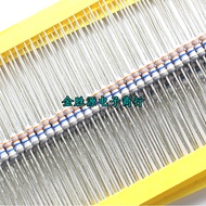 1/4W Glass Glaze Resistor 30M 33M 35 Mega 40M 50M 60M 100M 5% 0.25W Resistor 50pcs