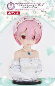 ArtScale Re:Zero Ram 婚紗版 Figure 半胸像 拉姆