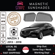 Mazda 3 (2013 - 2018) Magnetic Carshades