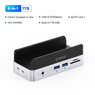 ด็อกต่อขยายฮับยูเอสบีโอริโกสำหรับ M4ขนาดเล็ก & ที่ตั้ง M4มืออาชีพ USB3.2 Gen2ท่าเรือ Type C ที่มีตัว