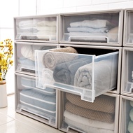 2pcs 31L set Storage box drawer organizer wardrobe box (Type L)