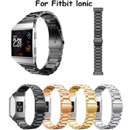 Watch Band for For Fitbit Ionic Stainless Steel Metal Band Replacement Wrist Strap