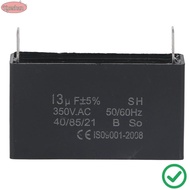 XUESHAN Motor Start Capacitor, 13μF  Proof CBB61 Capacitor, Safe 350VAC Gasoline Generator Start Cap