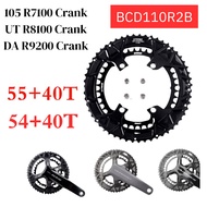 10%OFF STONE BCD110R2B 55T R7100 R8100 R9200 Ultegra 12s 55-40T /54-40T Chainring Only