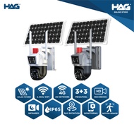 HAG SAC-200/400 Solar Dual Lens HD AI CCTV | WIFI/SIMCARD