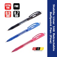 Stabilo Liner 348 Retractable Ballpoint Pen (Fine)
