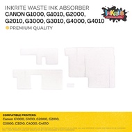 Inkrite Waste Ink Tank Sponge Pad for Canon G1000 G1010 G2000 G2010 G3000 G3010 G4000 G4010