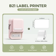 เครื่องพิมพ์ฉลากแบบพกพา niimbot B21PRO / B21 พิมพ์ความร้อนด้วยบลูทูธ ป้ายราคาขนาดเล็ก สติกเกอร์ บาร์
