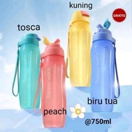 Promo Botol Minum Tupperware Eco Bottle Straw 750 ml