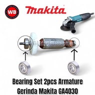 MESIN Bearing Set Armature Grinder Makita GA4030 Bearing Laker Lahar Armature Grinding Machine