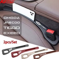 2pcs Car Gap Leak Proof Cover Seat Gap Filling Storage Box Organizer For Chery Jaecoo J7 J8 Jetour  