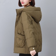 autumn jacket woman winter jacket woman jacket woman Fashionable Winter Hooded Down-Filled Jacket fo