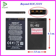 แบตเตอรี่ Beyond 511N811C (BL-4U) 3.8x6.2 cm.1000 mAh.