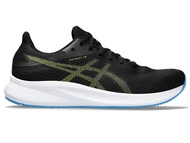 ASICS PATRIOT 13 MEN RUNNING SHOES IN BLACK/ELECTRIC LIME