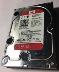 二手良品 WD 威騰 紅標 2TB 3.5吋 NAS硬碟 WD20EFRX