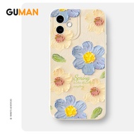 GUMAN Soft Silicone Cute ins Aesthetic Shockproof Phone Case Compatible for iPhone Case 16 15 14 13 