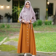 gamis dewasa maira twotone by Aden hijab