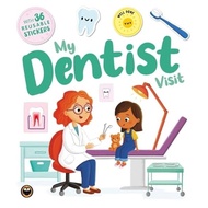Dentist's Book My Dentist Visit Cardboard Book Low Children's Picture 3-6 Years Old English Original