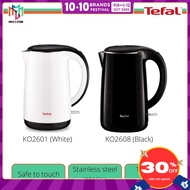 Tefal Safe Tea Kettle - Black / White (1.7L) KO2608 / KO2601