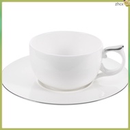 zhihuicx  Coffee Cup with Saucer Espresso Glass Cappuccino Cups Ceramic Teacup Mugs Porcelain