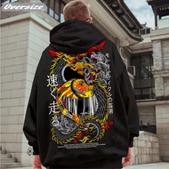 JUMBO HOODIE JACKET SML XL 2XL 3XL 4XL 5XL 6XL MEN'S HOODIE BIG SIZE HOODIE JAPAN NAGA FIRE