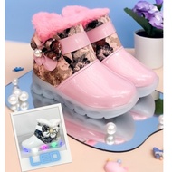 Girls Shoes Fur LED Boots 1 2 3 4 5 Years SAP41