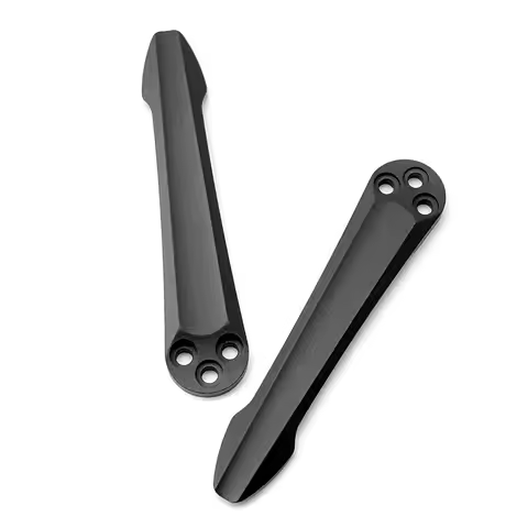 1 piece Titanium Alloy Pocket Knife Back Clip For Spyderco Paramilitary 2 C81 C10 3-Holes With 3 Tit