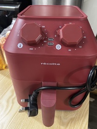 Recolte 紅色迷你空氣炸鍋 （不議