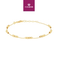 HABIB 585/14K Yellow Gold Bracelet AT-21-B0102
