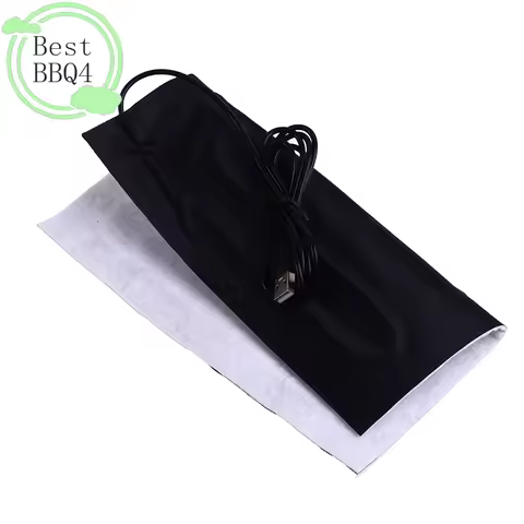 (BBQ4)USB 22x22cm 5V Pet Warmer Heating Pad Electric Heater Pad Winter Warm Carpet Carbon Fiber Heat
