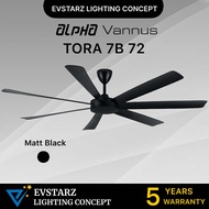 ALPHA VANNUS TORA 7B 62/72 inches DC Motor Ceiling Fan with Remote Control