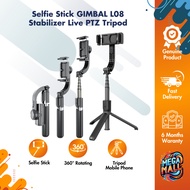 L08 Gimbal Mobile Phone Stabilizer - Compact, Selfie Stick, Tripod