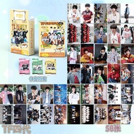 TF Family Fourth Generation Flash Laser Photocard Lomo Card 50pcs/box