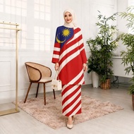 Kurung Dress - 2 Piece Muslimah Outfit, Long Sleeves, Straight Cut, Elegant Design | Perfect for Cel