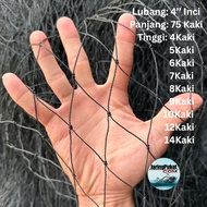 PE Agricultural Net Chicken/ Fence Hole 4" Inch, Height 4 Feet, 5 Feet, 6 Feet, 7 Feet, 8 Feet, 10 F