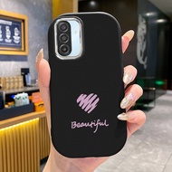 Case For Samsung A17 5G M17 F17 M36 F36 Heart-Shaped Phone Personality Silicone