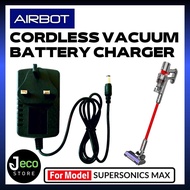Airbot Vacuum Charger for SUPERSONICS MAX Battery Charging Adapter Genuine Accessories Ori Spareparts