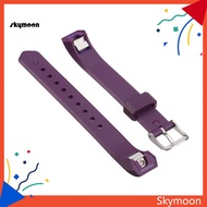 Skym* Silicone Adjustable Buckle Watch Strap for Fitbit Alta/Alta HR Smart Bracelet