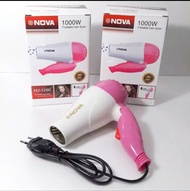 Hair dyer NOVA NV1290 hairdryer alat pengering rambut portable murah rambut kering