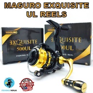 NINJA - MAGURO Exquisite Fishing Reel 5.2:1/6.2:1 Gear Ratio 1000 2000PG 3000HG 4000HG 4000PG Spinning Reel Ready Stock