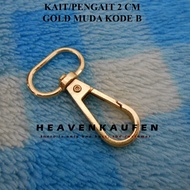 Hook Hook Hook 2 cm Light Gold / Light Gold Type B