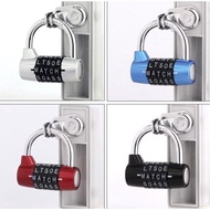 Convenient 5-Digit Digit Lock and Genuine Silver 4-Digit Zoro Stainless Steel Mini Lock. LMS