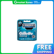 Gillette | O22 ใบมีดโกน Gillette MACH3 4 ชุด พร้อม 3 ใบมีดต่อชุด