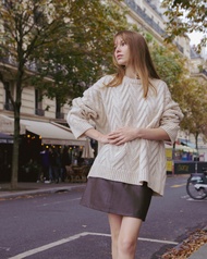 พร้อมส่ง SAC.BKK เสื้อไหมพรม รุ่น CHEVRON SWEATER