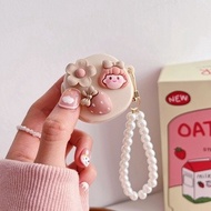 ins keychain Case Baseus E19 / E20 / WM01 WM02 /E17 E18 E16 BD1 MC1 case fashion bluetooth Earphone 